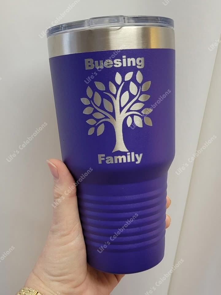 Custom Engraved 30oz Tumbler
