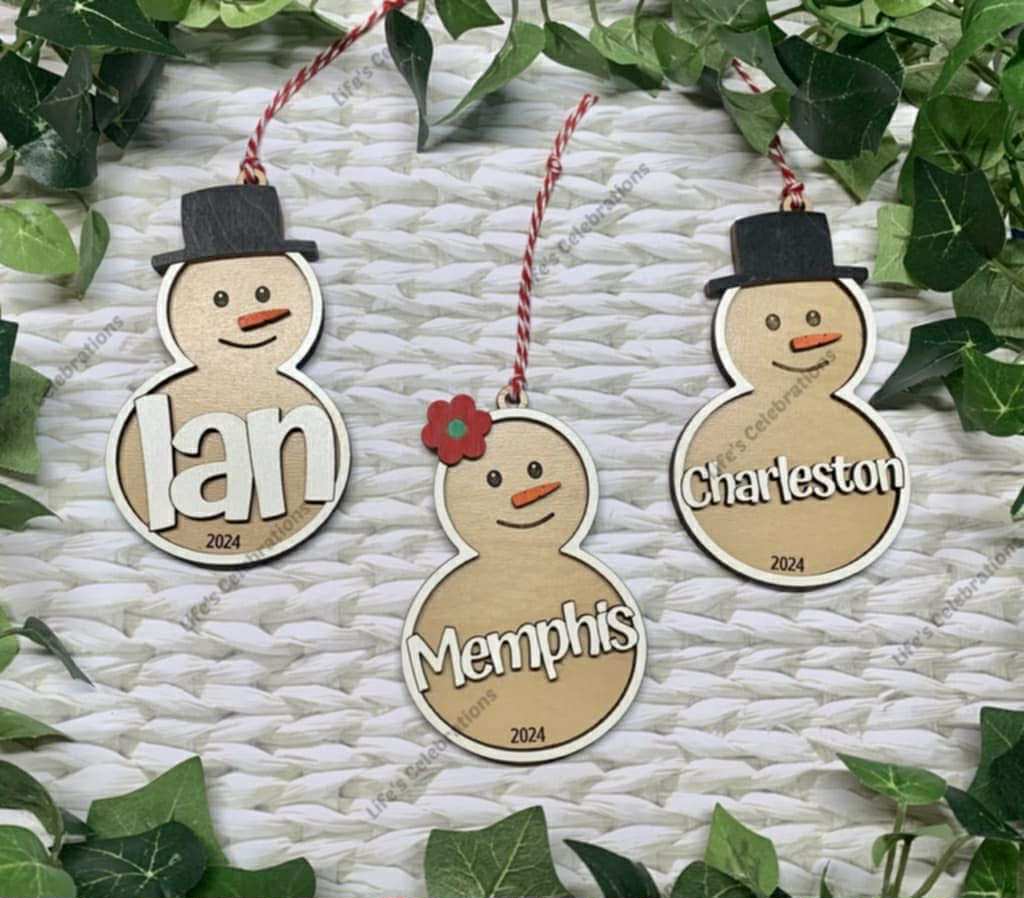 Snowman Ornament