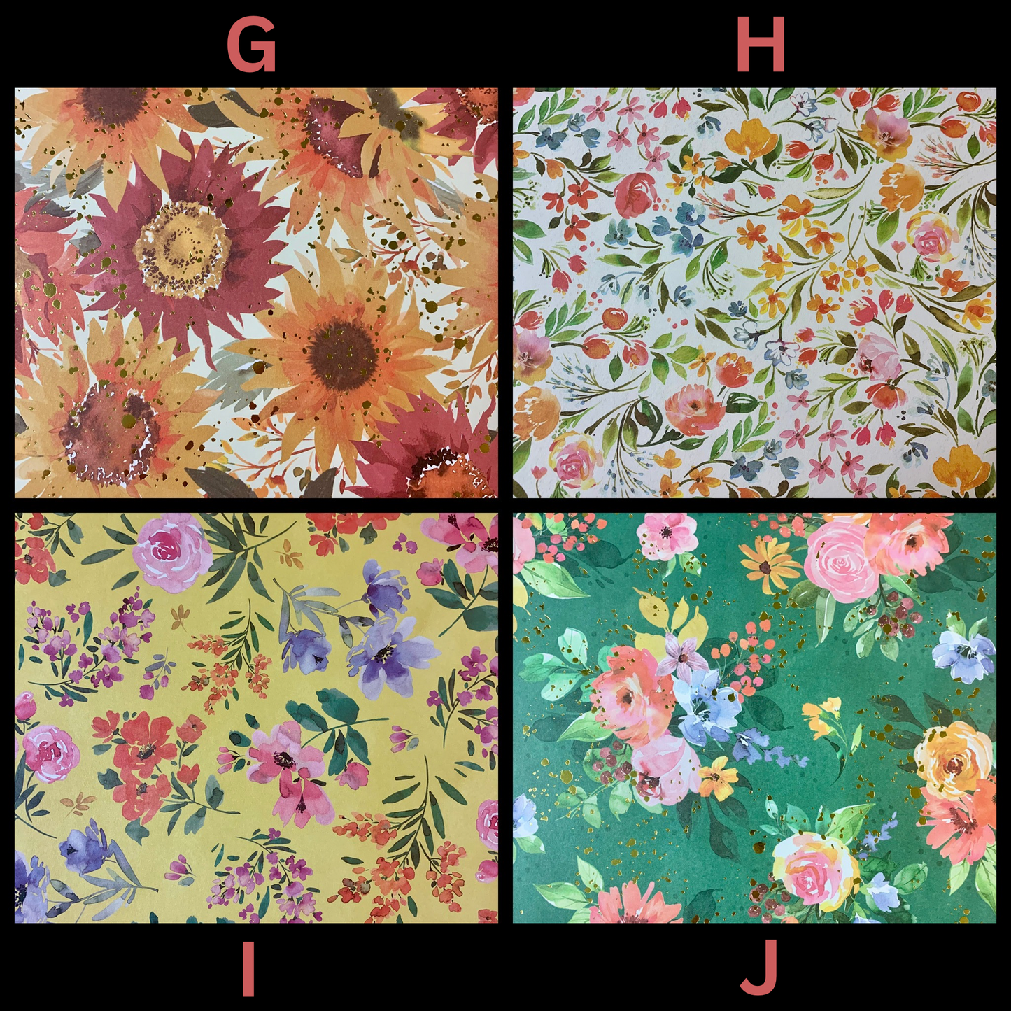Mom/Grandma Floral Name Sign