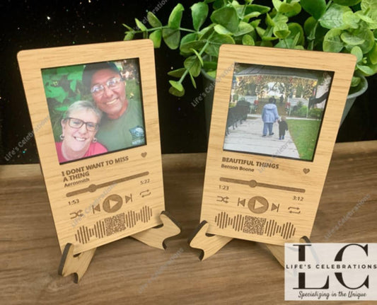 Scannable Music Photo Frame