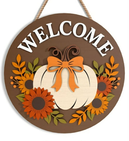 Welcome Door Hanger DIY KIT