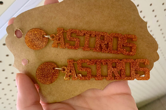 Astros Earrings