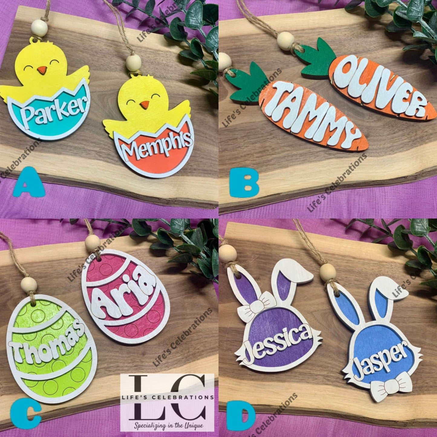 Easter Basket Tag