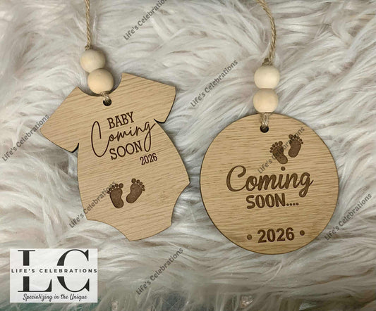 Baby Coming Soon Ornament