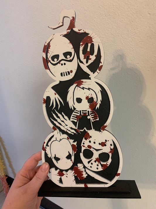 Horror Movie Shelf Sitter