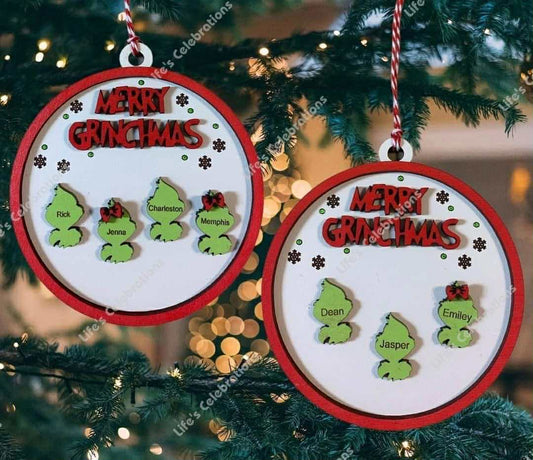 Merry Grinchmas Ornament