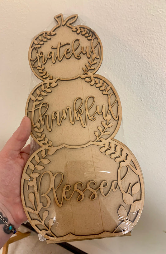 Grateful, Thankful, Blessed DIY Kit