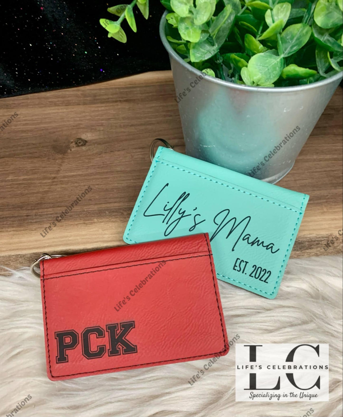 Leatherette ID Holder