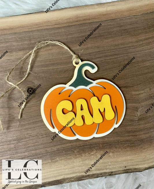 Pumpkin Boo Basket Tag