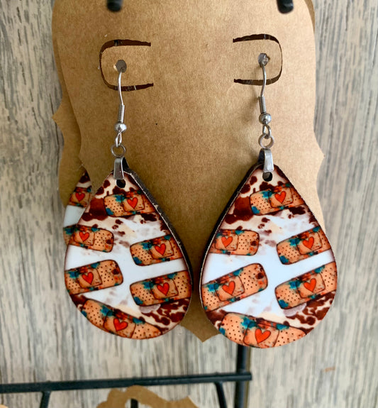 Nurse Bandaid Earrings