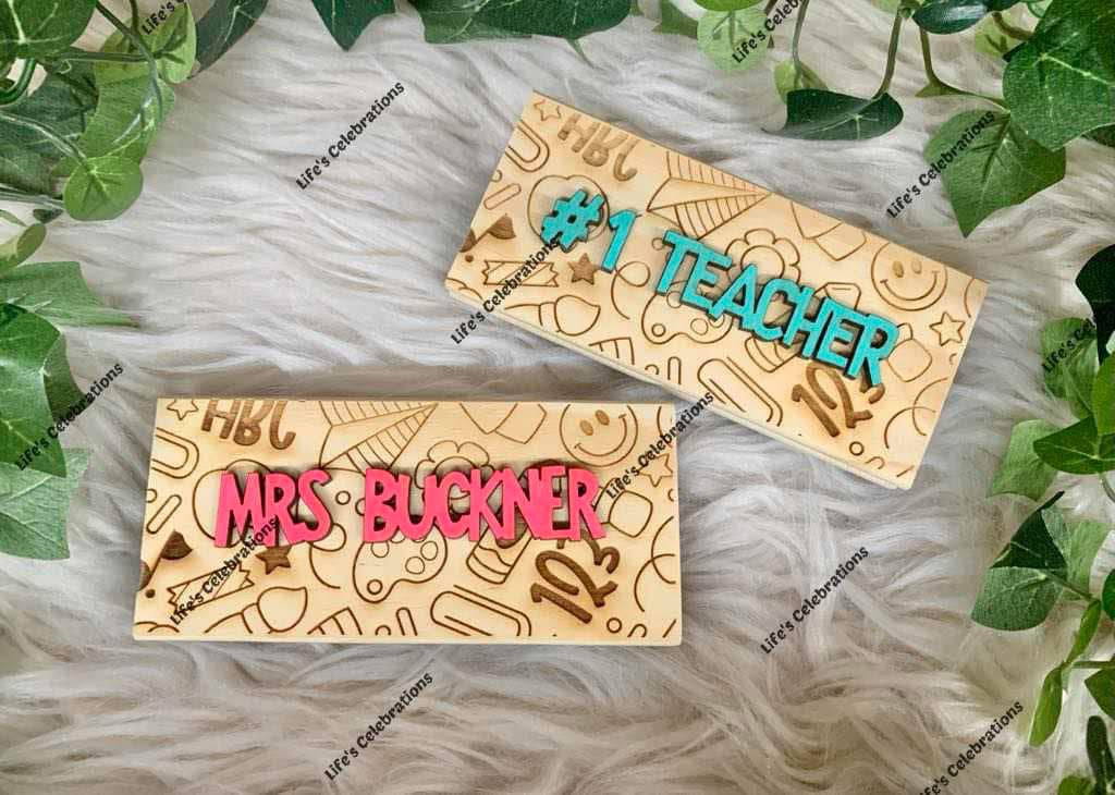 Personalized Dry-Erase Erasers