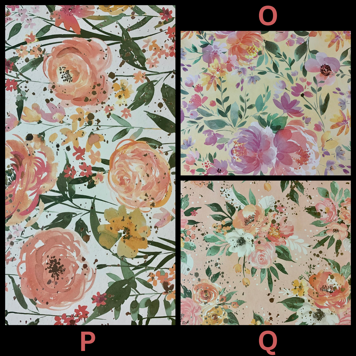 Mom/Grandma Floral Name Sign