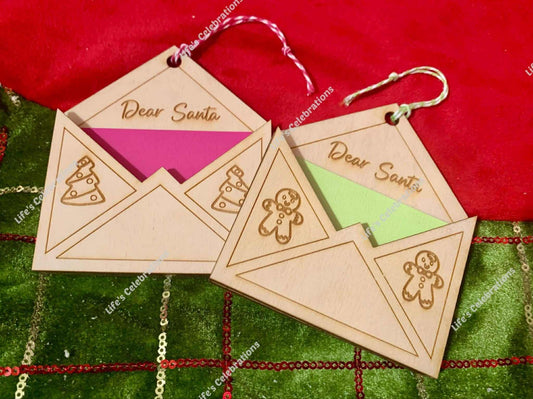 Letter to Santa Ornament