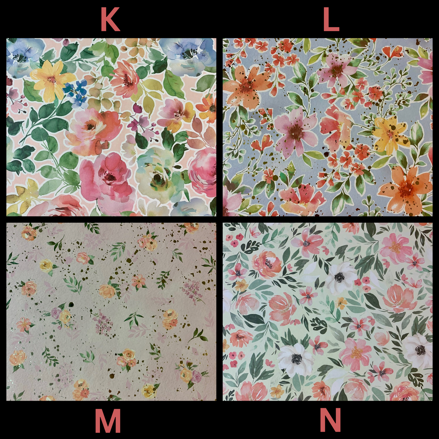 Mom/Grandma Floral Name Sign