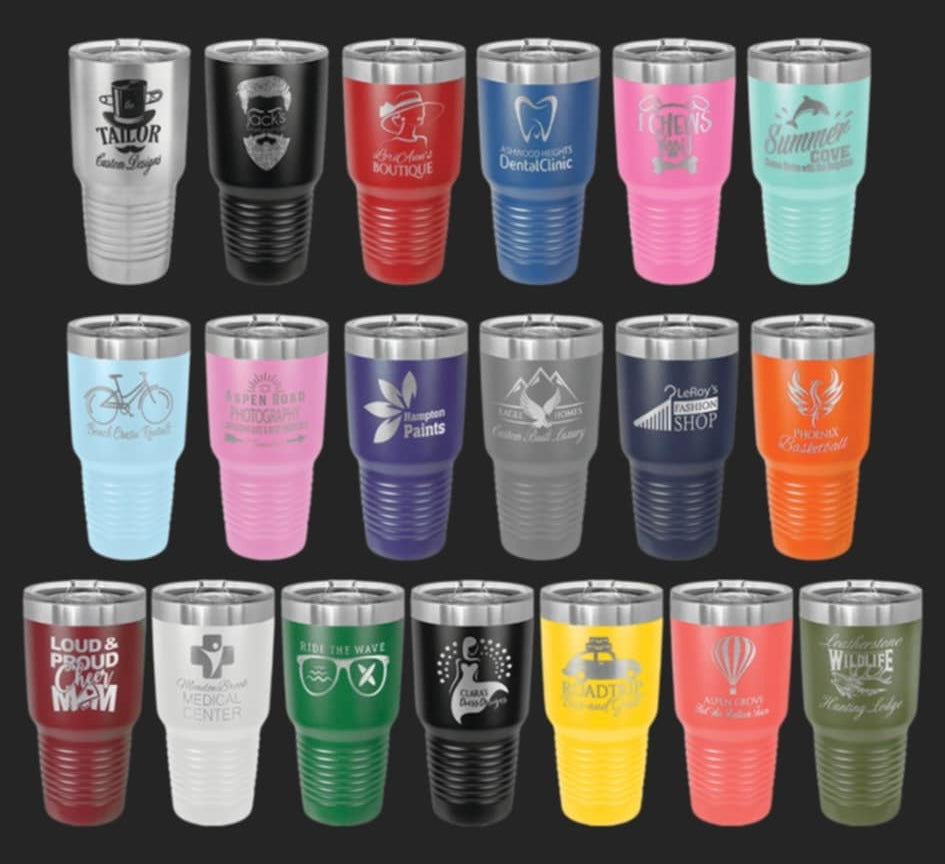Custom Engraved 30oz Tumbler