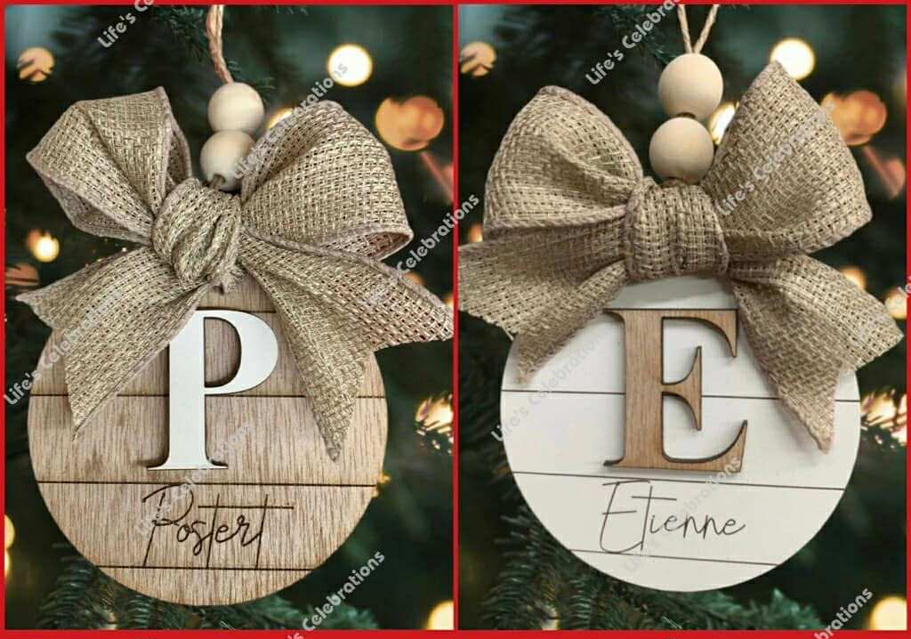 Initial Ornament