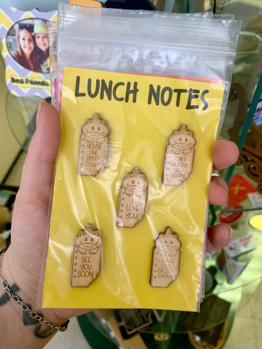 Unicorn Lunch Notes