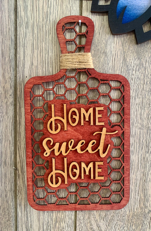 Home Sweet Home Sign 12”
