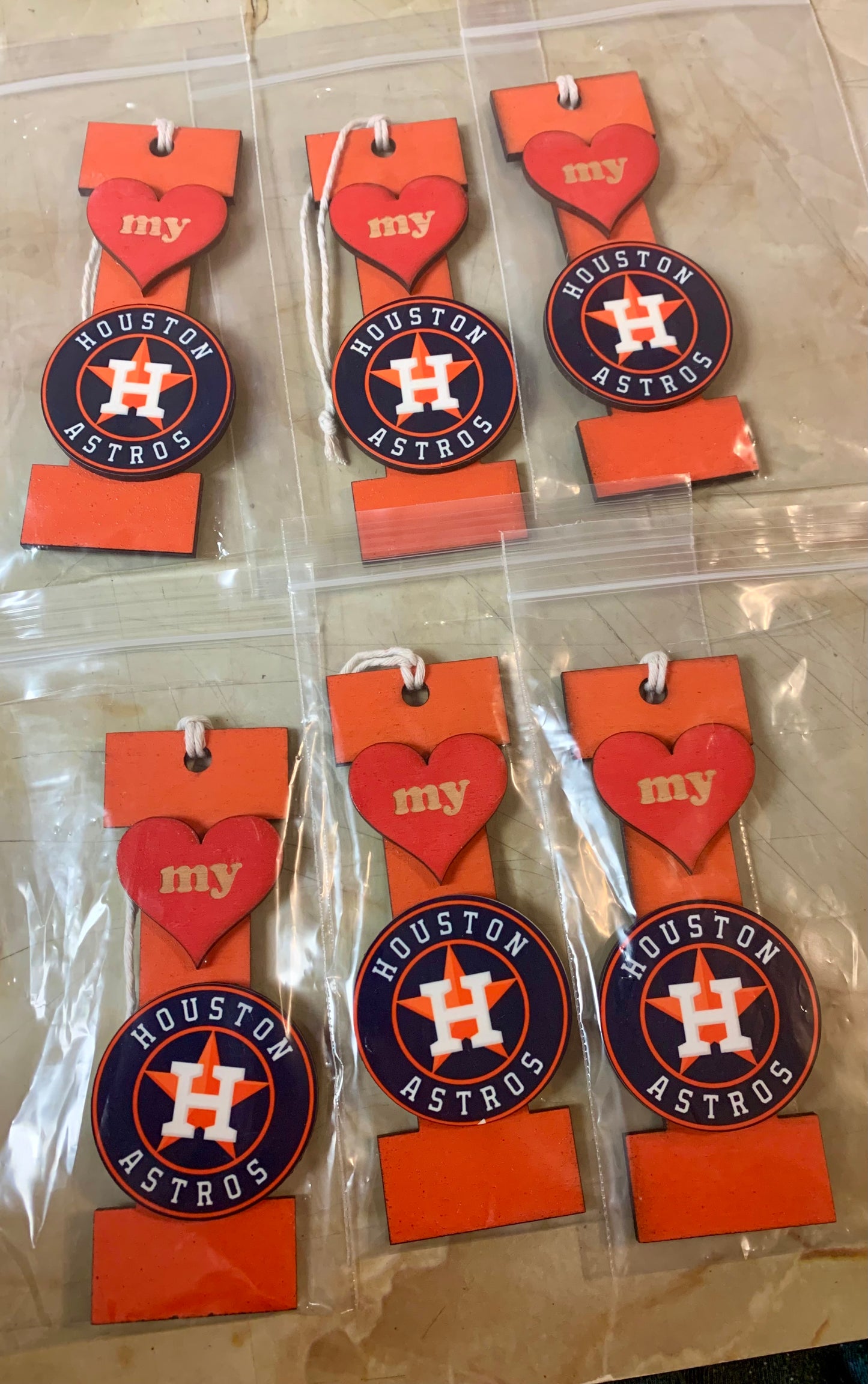 Astros Ornaments