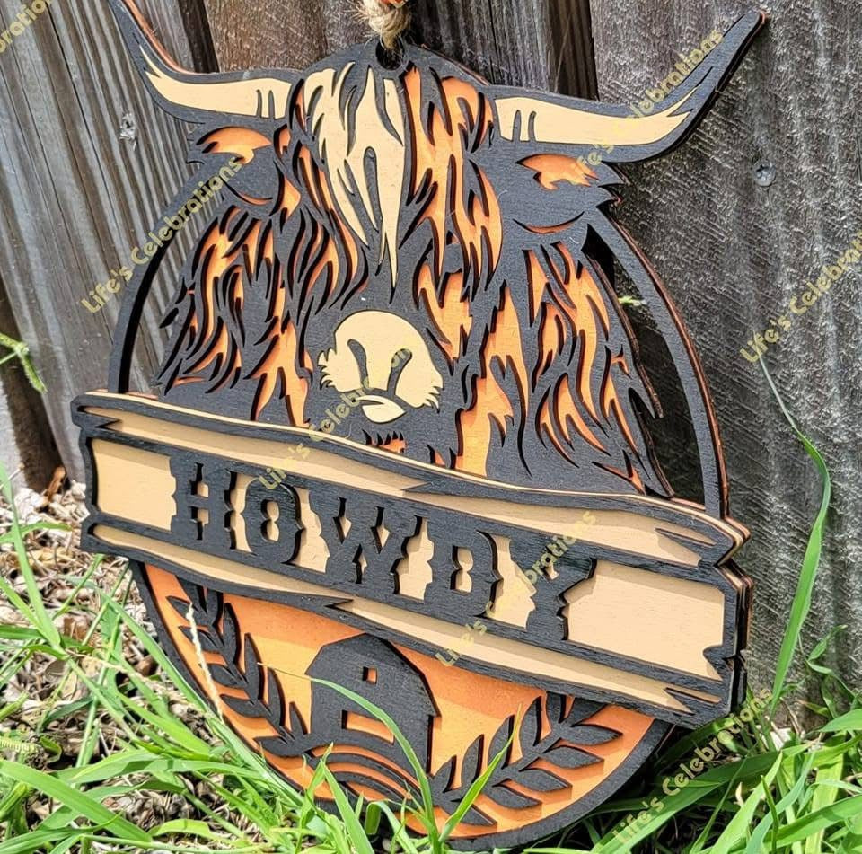 Howdy Door Hanger