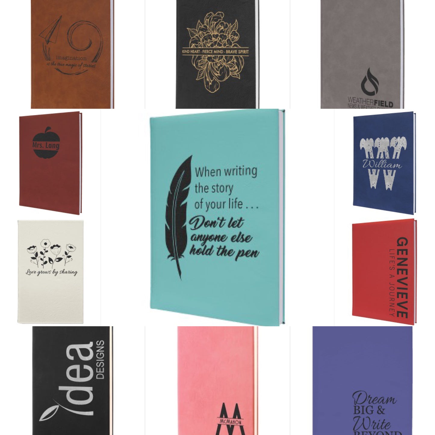 Leatherette Event Sign-In Book