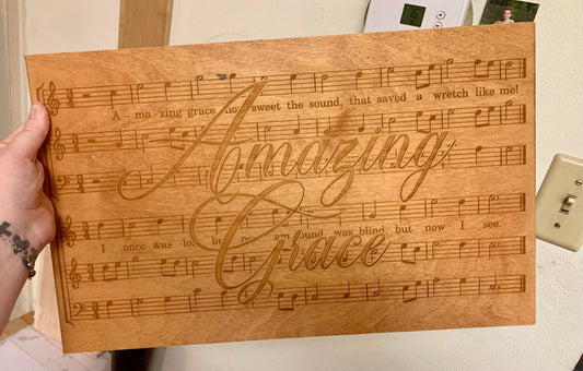 Amazing Grace Sign
