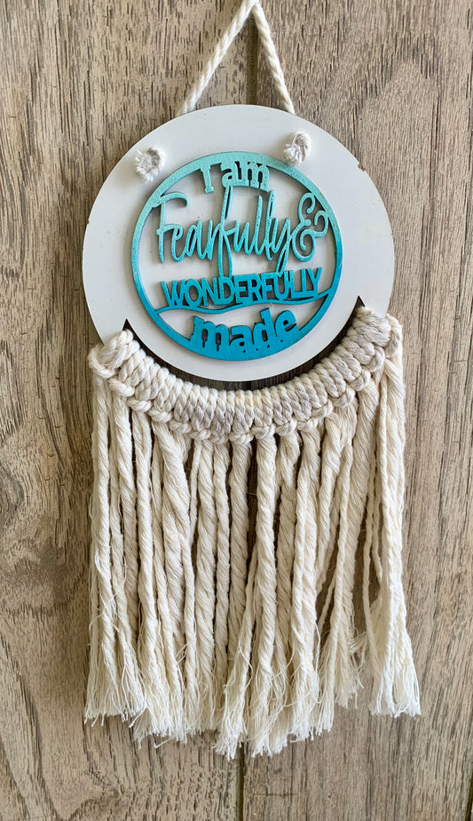 Fearfully & Wonderfully Made Sign