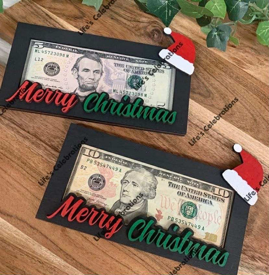 Merry Christmas Money Holder