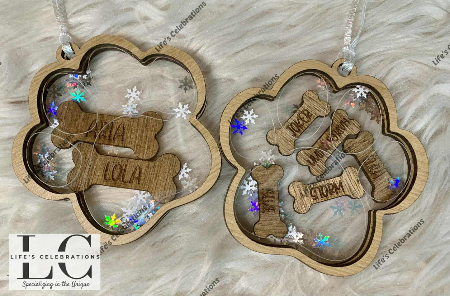 Shaker Paw Ornament