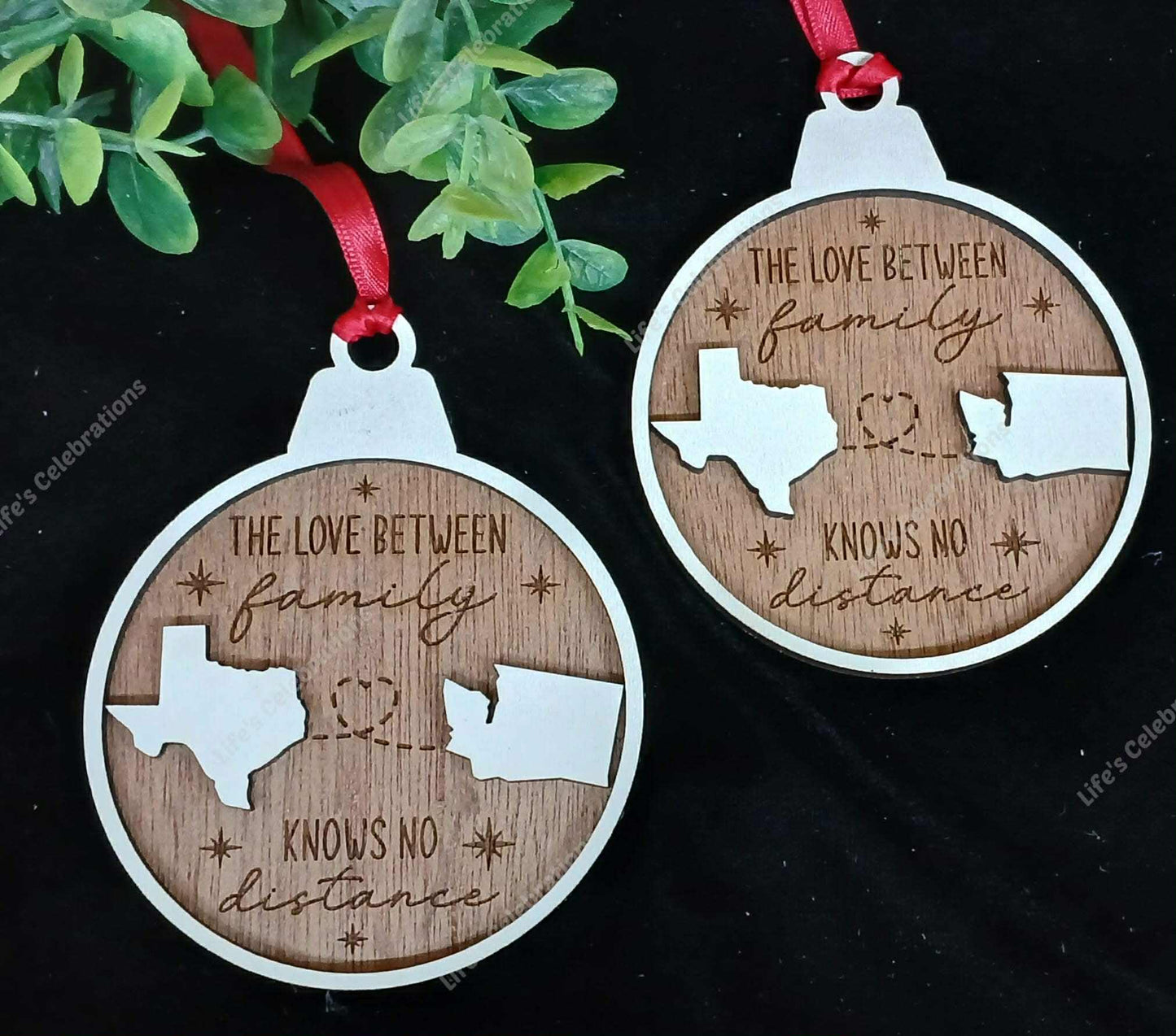 Family Distance Ornament