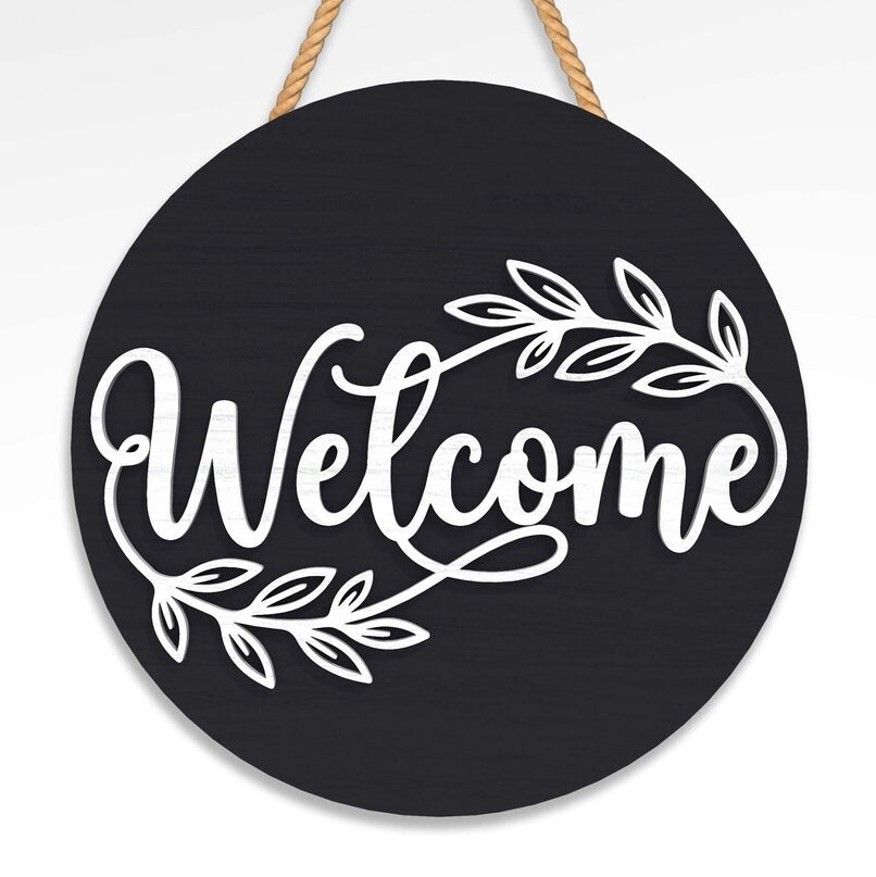 Welcome Door Hanger - DIY KIT