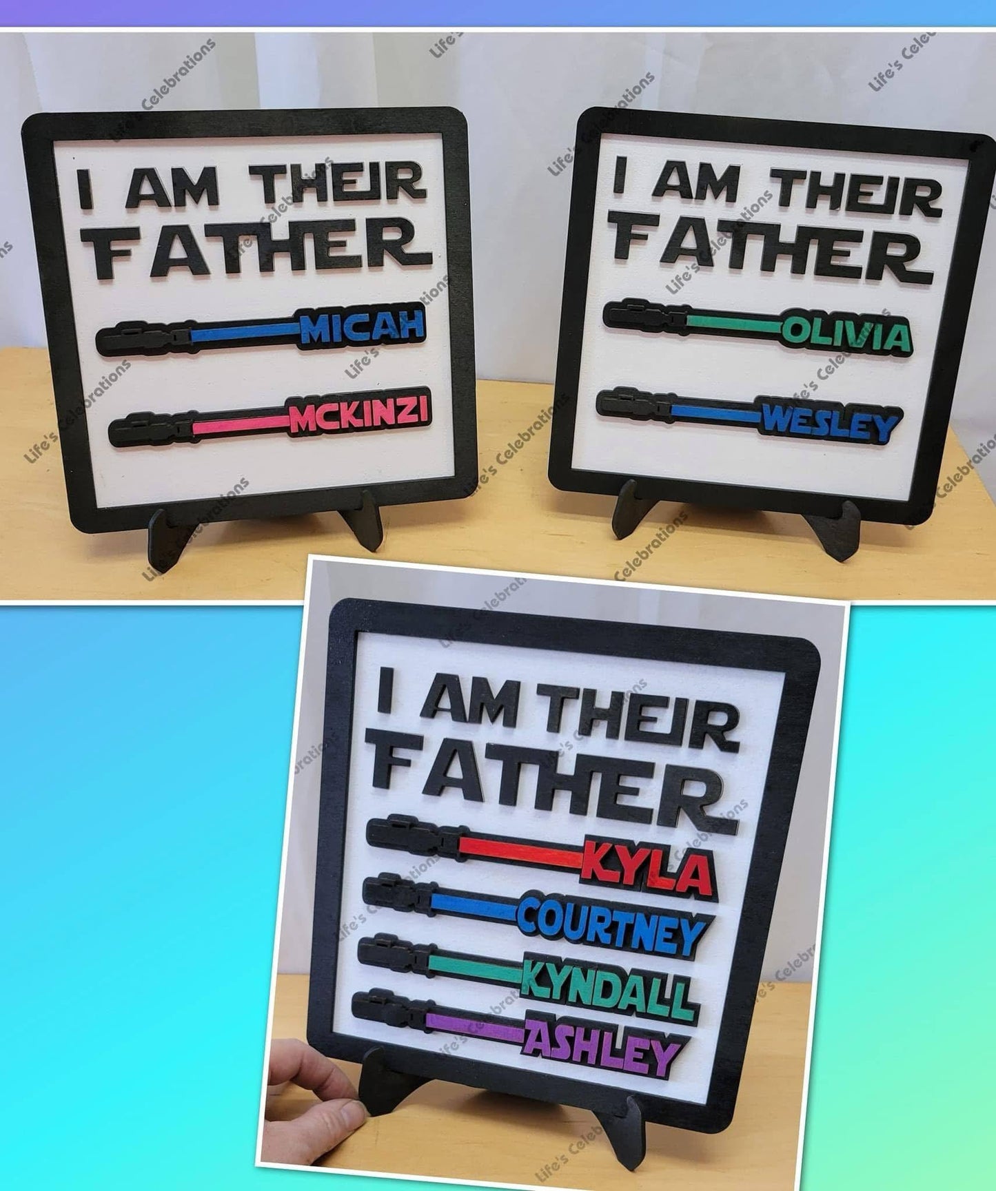 I Am Their Father Sign