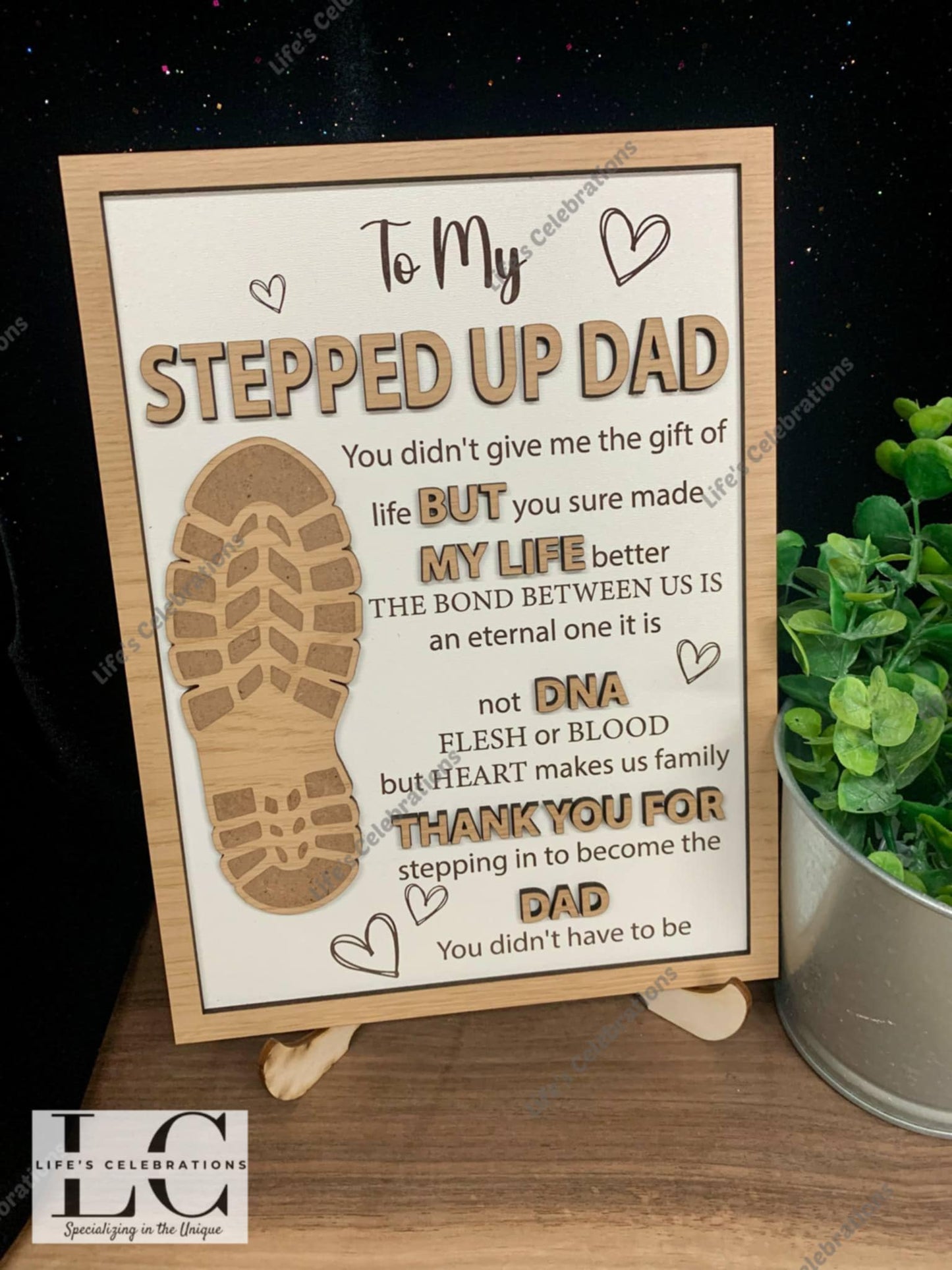 Step Dad Sign