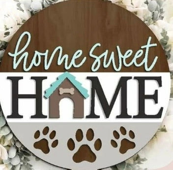 Home Sweet Home Door Hanger