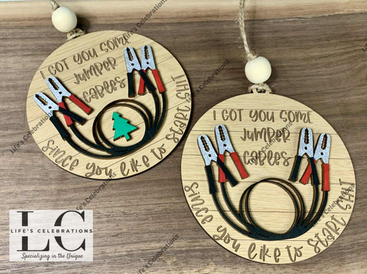 Jumper Cable Ornament