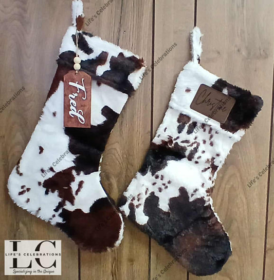 Cowhide Stocking