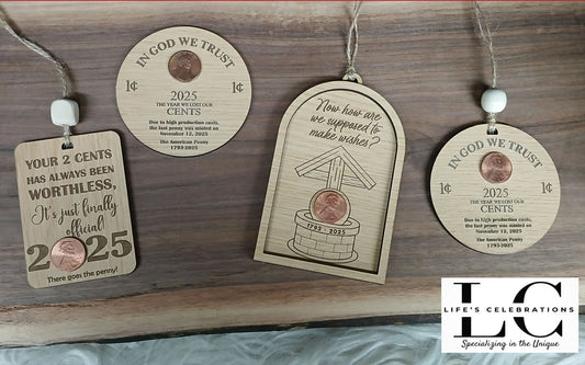 Penny Ornaments