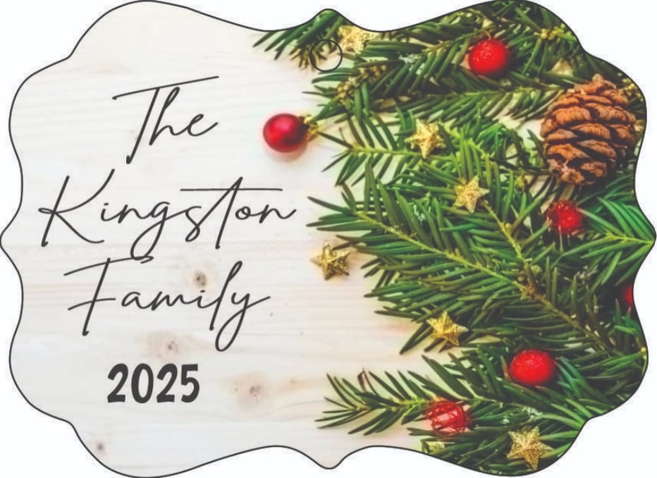 Greenery Family Ornament - Gators