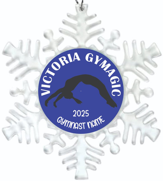 Victoria Gymagic Snowflake Ornament
