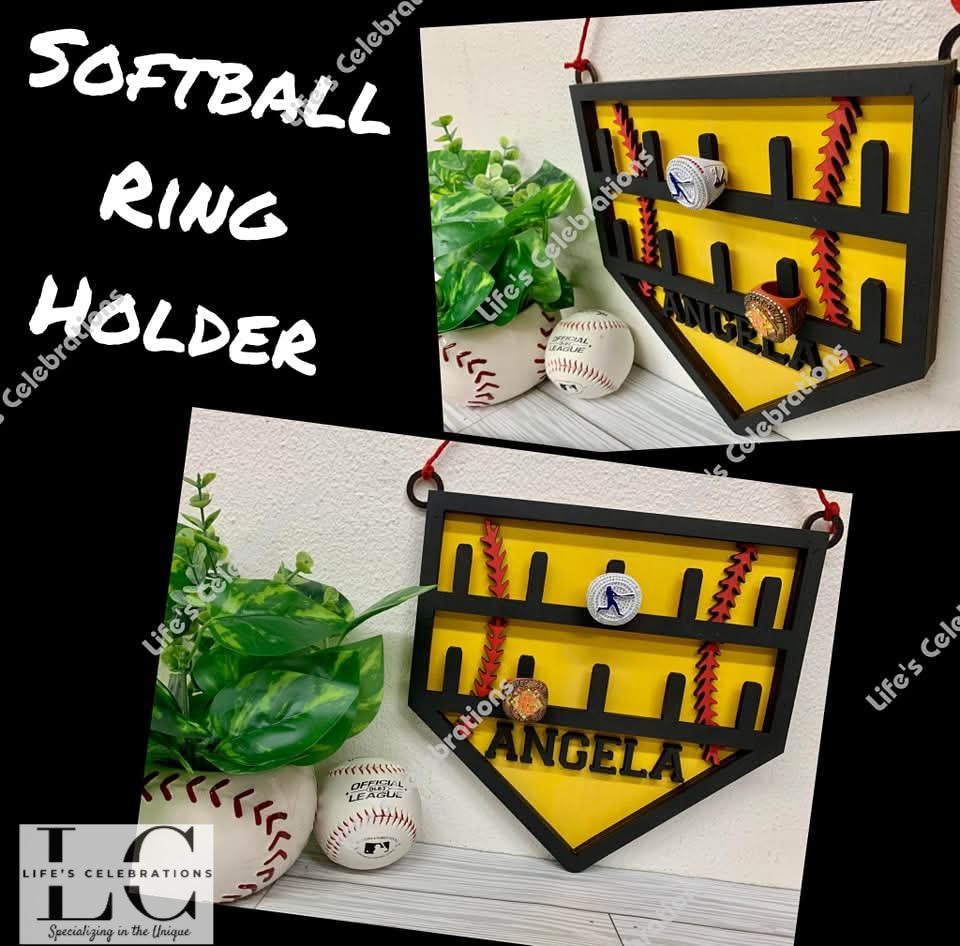 Baseball/Softball Champion Ring Holders